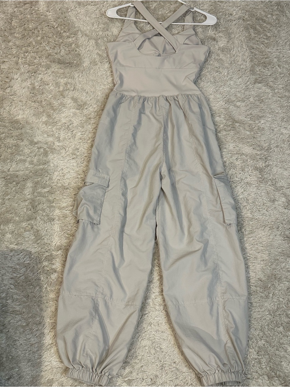 Altar’d State AS Revival Ball Out Jumpsuit - CREAM - Picture 3 of 10